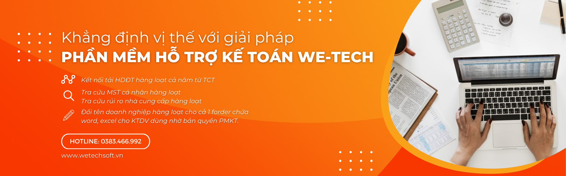CÔNG TY CỔ PHẦN GIẢI PHÁP CÔNG NGHỆ SỐ WE-TECH